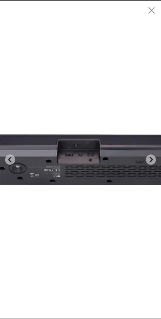 Barra Sonido LG 2.1 160W Negra