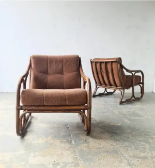 Pareja Sillones KOK. Francia 60s.