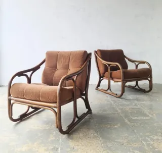 Pareja Sillones KOK. Francia 60s.