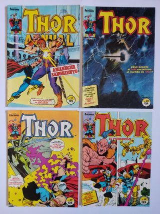 Cómics Capitán América y Thor (Forum) sueltos