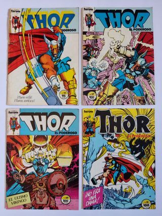 Cómics Capitán América y Thor (Forum) sueltos