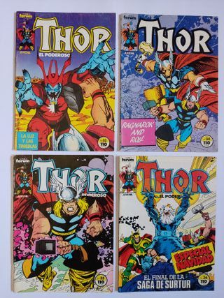Cómics Capitán América y Thor (Forum) sueltos