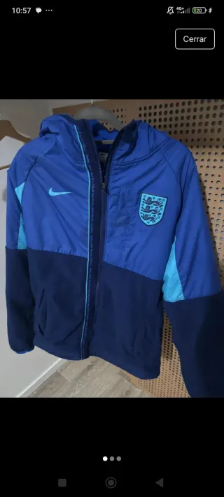 Chaqueta Nike Inglaterra Azul
