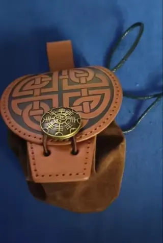 Bolso monedero mochila estilo medieval