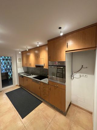 Cocina FORLADY completa madera y piedra