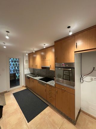 Cocina FORLADY completa madera y piedra