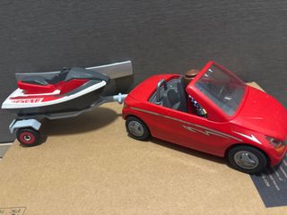 Coche y Lancha Playmobil con Remolque