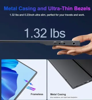 Monitor portatile 15.6 FHD 1080P HDR