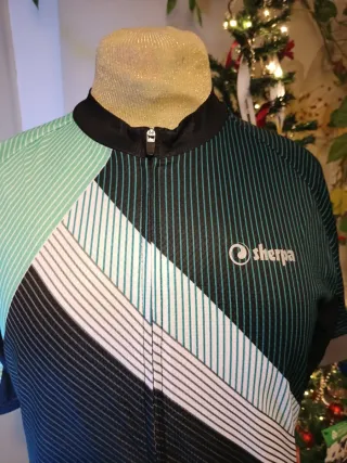 Maillot Ciclismo Sherpa Manga Corta, reflectante M