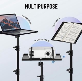 Atril multiusos con ruedas