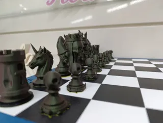 Ajedrez Halloween Completo