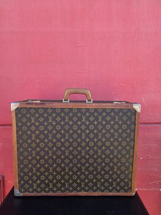 Maleta Louis Vuitton Años 60 Marrón