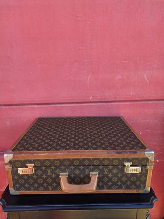 Maleta Louis Vuitton Años 60 Marrón