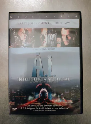 DVD Película A.I. Inteligencia Artificial. (L)