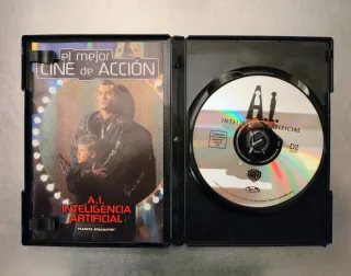 DVD Película A.I. Inteligencia Artificial. (L)