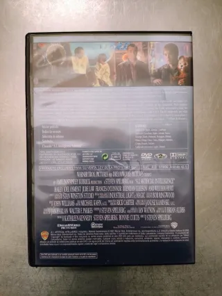 DVD Película A.I. Inteligencia Artificial. (L)