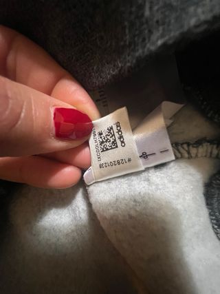 Felpa Adidas Grigia con Cappuccio