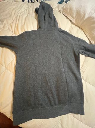 Felpa Adidas Grigia con Cappuccio