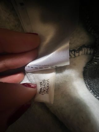 Felpa Adidas Grigia con Cappuccio