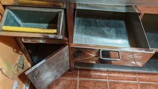 Mueble Acero Inoxidable Cafetería