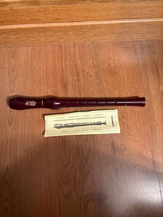 Flauta dulce Hohner color burdeos