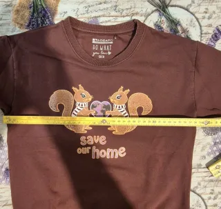 Felpa bambina Staccato con scoiattoli