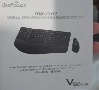 Perixx PERIDUO-605 Teclado y Ratón Inalámbricos