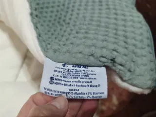 Saco de cochecito bebé verde menta