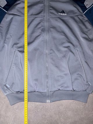 Chaqueta Adidas 90s Gris/Azul Talla S