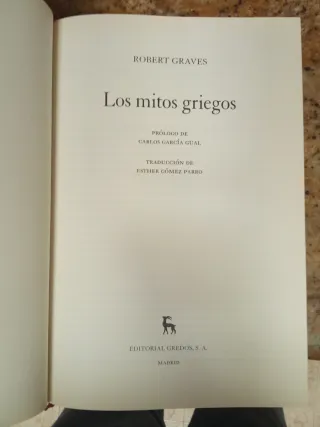 LOS MITOS GRIEGOS.