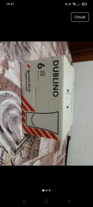 Bicchierini Dublino Bormioli Rocco - Set 6