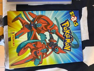 76 Panini Pokémon Staks + Álbum Panini