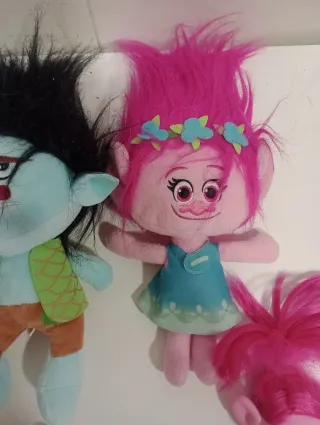 Lote Trolls Peluches y Figuras Hasbro