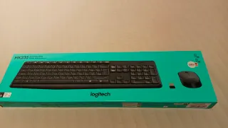 Teclado y Ratón Inalámbrico Logitech MK235