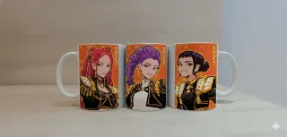 Taza Huntrix Kpop Guerreras