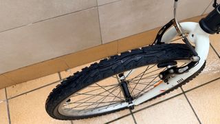 Bicicleta Rockrider BTWIN 24 Negra