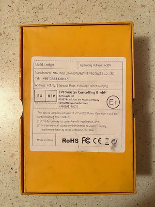 Bombillas LED H3/H7 amarillas y blancas