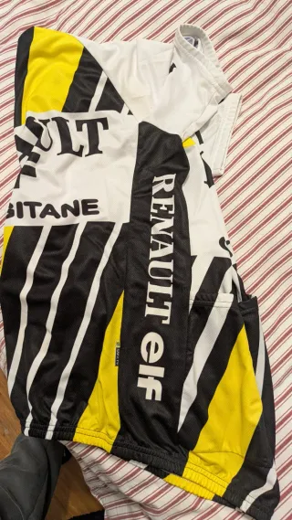 Maillot Ciclismo Vintage Renault Elf Gitane