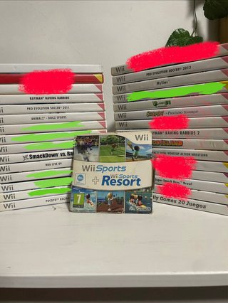 Pack Wii Completo + 18 Juegos