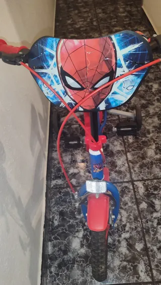 Bicicleta Spiderman Infantil