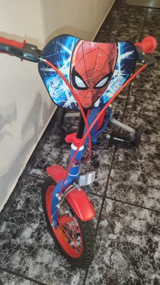 Bicicleta Spiderman Infantil
