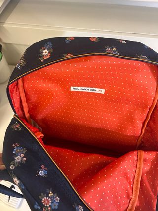 Mochila y neceser Pepe Jeans estampado floral