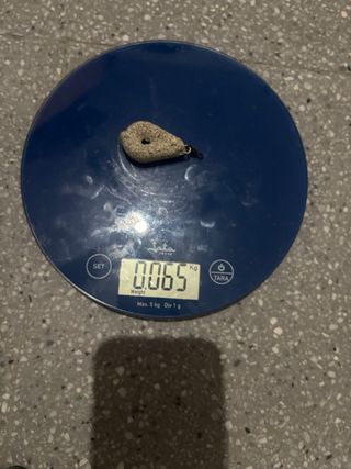 9 Plomos pesca de Carpfishing varios pesos.