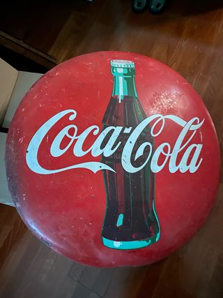 Enorme Chapa Coca Cola Años 50