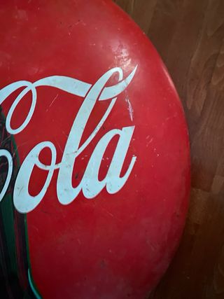 Enorme Chapa Coca Cola Años 50