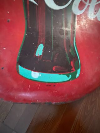 Enorme Chapa Coca Cola Años 50