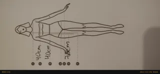 Vestido negro Bershka flecos charlestón