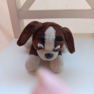 Peluche perro adorable