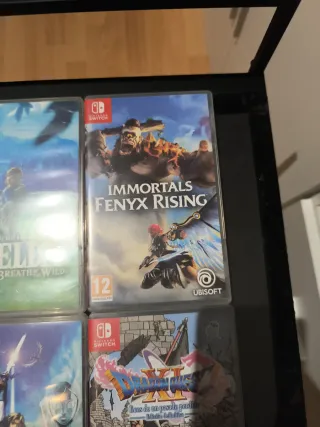 Nintendo Switch cajas de juegos  Solo cajas