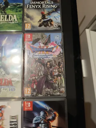 Nintendo Switch cajas de juegos  Solo cajas